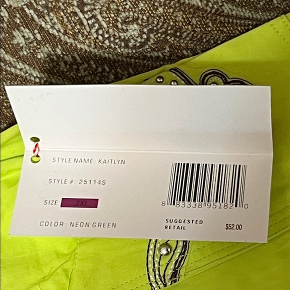 Pepe Jeans NWT Short Sleeved Full Snap Top Size 2XL Style: Kaitlyn - Picture 4 of 5